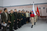 Валерий Осипцов приветствовал участников слета юнармейских отрядов