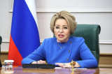 Валентина Матвиенко поздравила томский парламент с юбилеем
