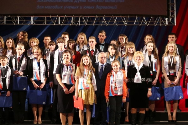 Торжественный прием по случаю чествования лауреатов Премии Законодательной Думы Томской области 2014 года