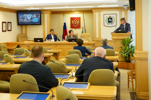 Внеочередное заседание комитета по строительству, инфраструктуре и природопользованию Законодательной Думы Томской области 27 мая 2020 года