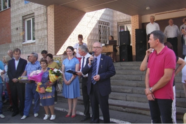 Приветственное слово депутата Олега Шутеева на празднике урожая