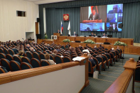 Видеопротокол 55-го собрания Законодательной думы Томской области VI созыва 26 февраля 2021 года