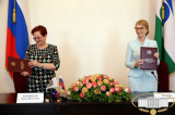 Изображение к новости 'Подписано Соглашение о сотрудничестве с Парламентом Кабардино-Балкарской Республики'. фото: parlament.kbr.ru