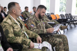 Изображение к новости 'Оксана Козловская поделилась опытом управления с участниками программы «Наши Герои»'. 