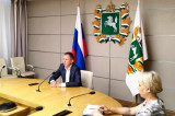 Изображение к новости 'Владимир Кравченко провел пресс-конференцию с районными СМИ '. 