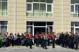 Изображение к новости 'В Тегульдете проводили в последний путь Героя России'.