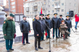 Изображение к новости 'Депутаты думы приняли участие в митинге, посвященном 105-летию Томского военного училища связи'. 