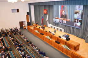 Видеопротокол 54-го собрания Законодательной думы Томской области VI созыва 24 декабря 2020 года